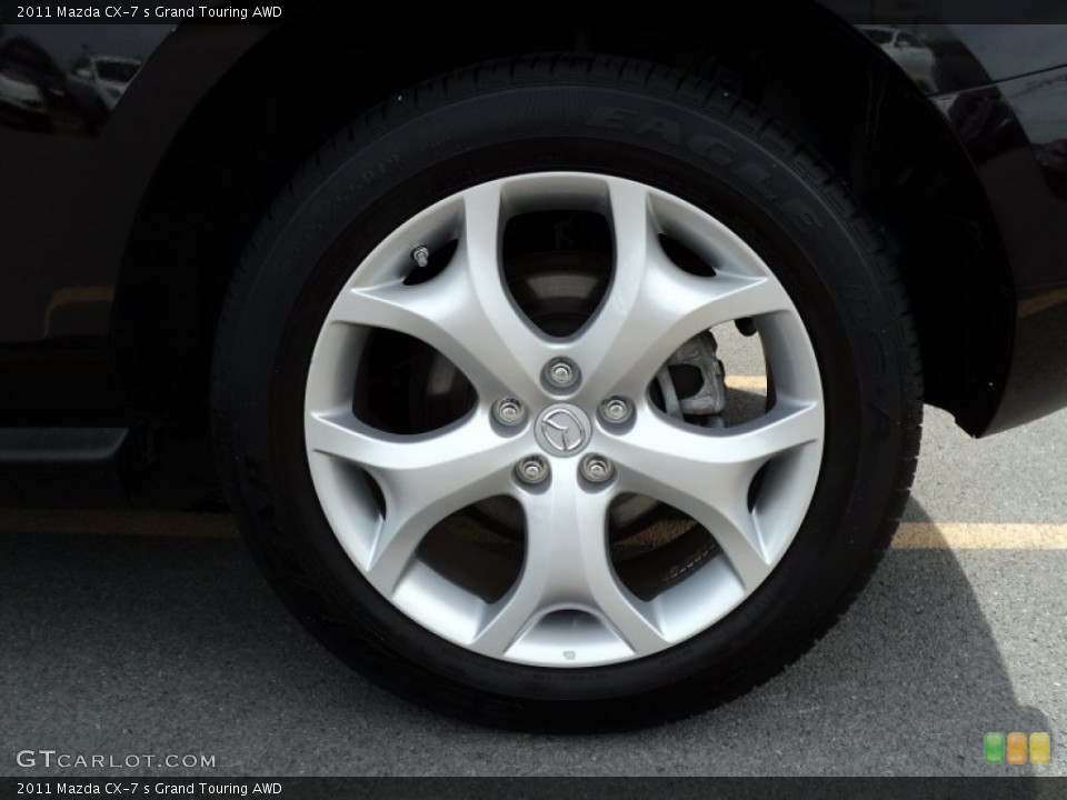 2011 Mazda CX-7 s Grand Touring AWD Wheel and Tire Photo #54285725
