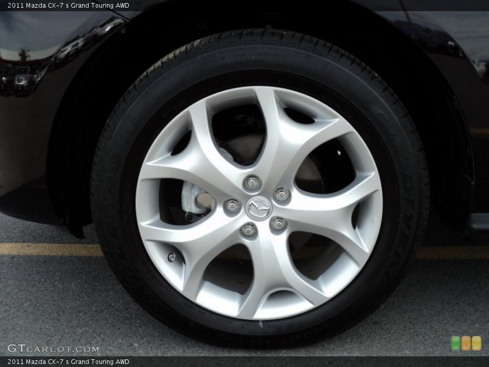 2011 Mazda CX-7 s Grand Touring AWD Wheel and Tire Photo #54285737