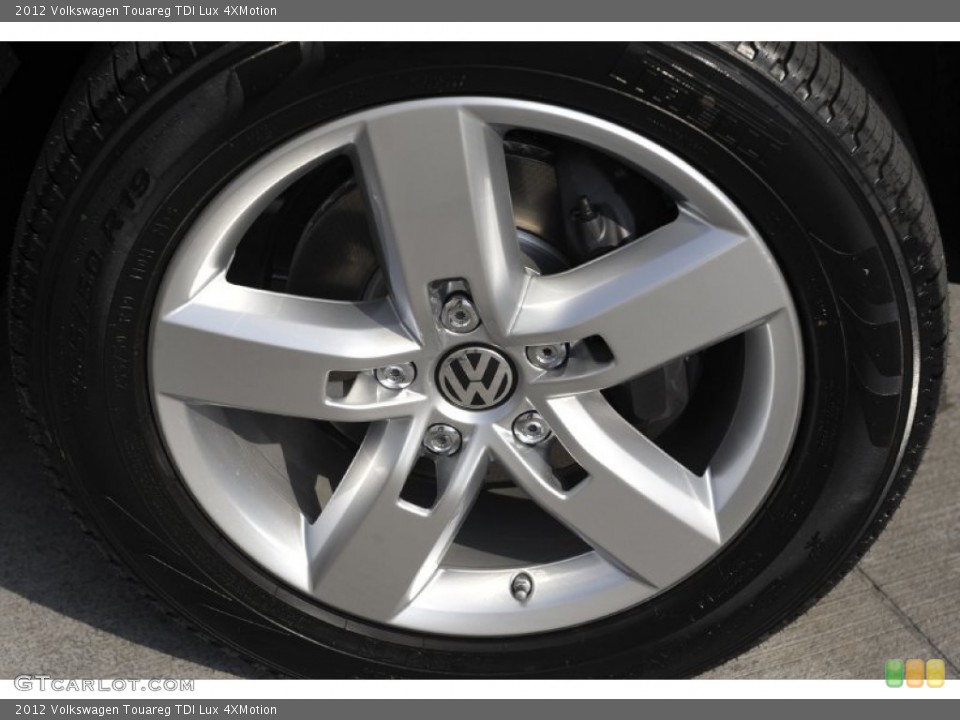 2012 Volkswagen Touareg TDI Lux 4XMotion Wheel and Tire Photo #54286034