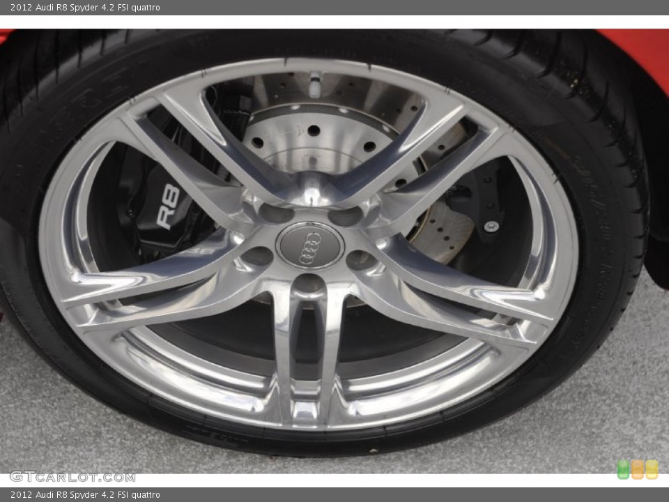 2012 Audi R8 Spyder 4.2 FSI quattro Wheel and Tire Photo #54287256
