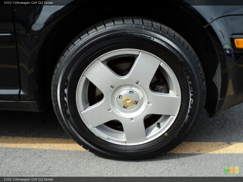 2002 Volkswagen Golf GLS Sedan Wheel and Tire Photo #54288197