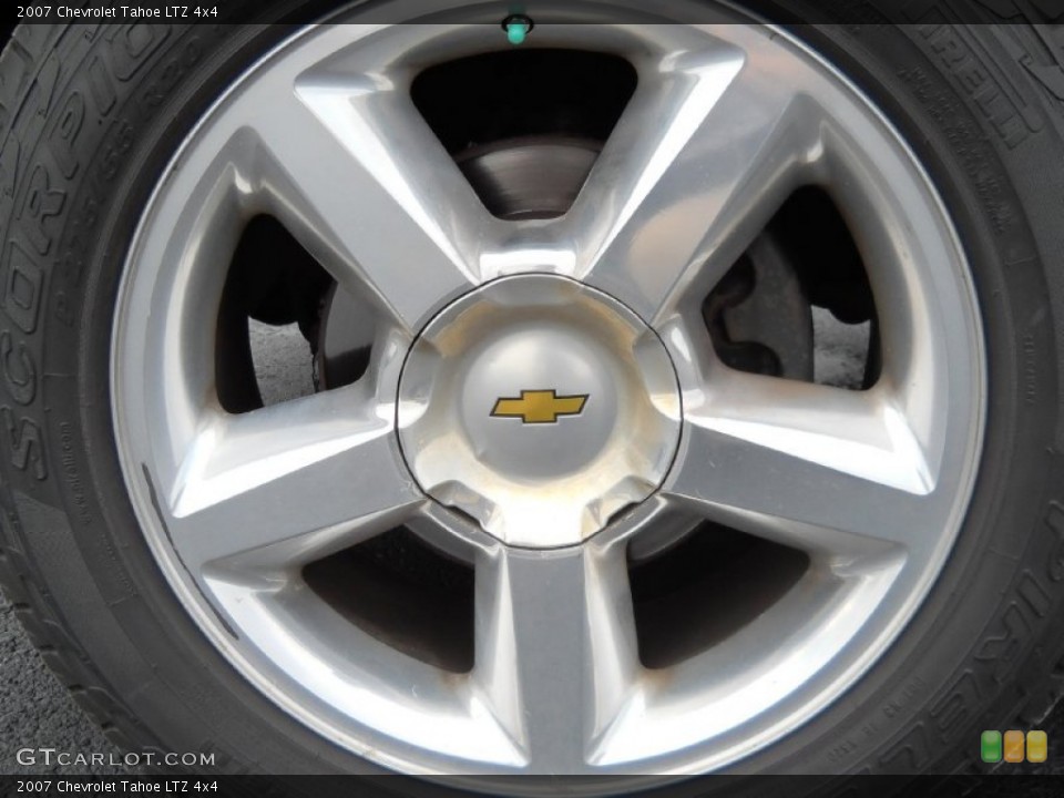 2007 Chevrolet Tahoe LTZ 4x4 Wheel and Tire Photo #54288785