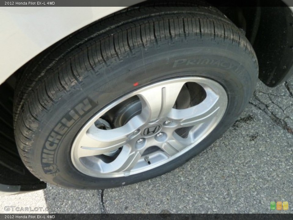 2012 Honda Pilot EX-L 4WD Wheel and Tire Photo #54293951