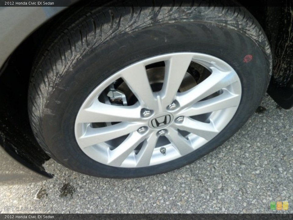 2012 Honda Civic EX Sedan Wheel and Tire Photo #54294110