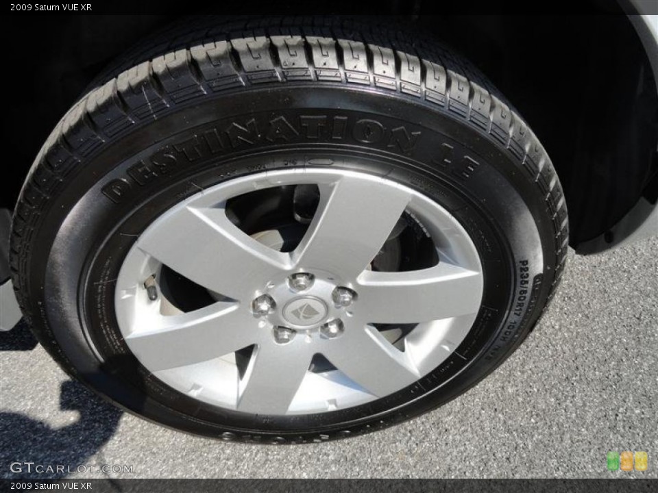 2009 Saturn VUE XR Wheel and Tire Photo #54297888