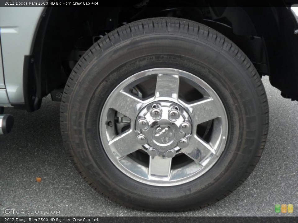 2012 Dodge Ram 2500 HD Big Horn Crew Cab 4x4 Wheel and Tire Photo #54298617