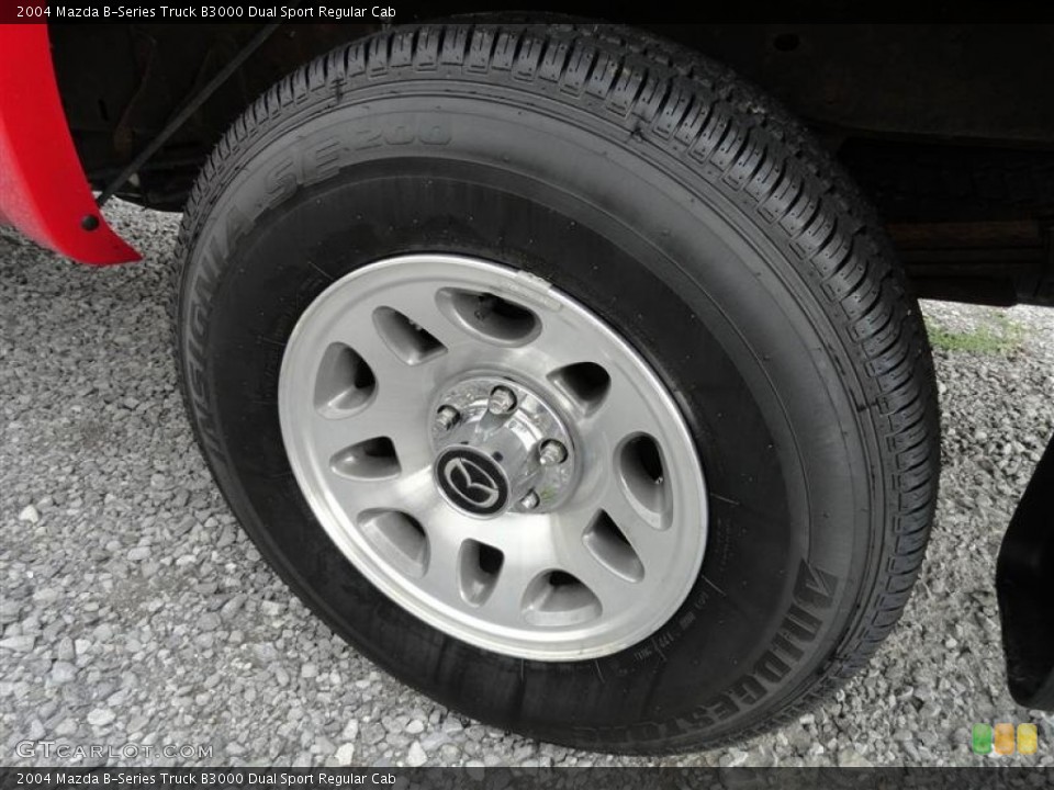 2004 Mazda B-Series Truck B3000 Dual Sport Regular Cab Wheel and Tire Photo #54304077