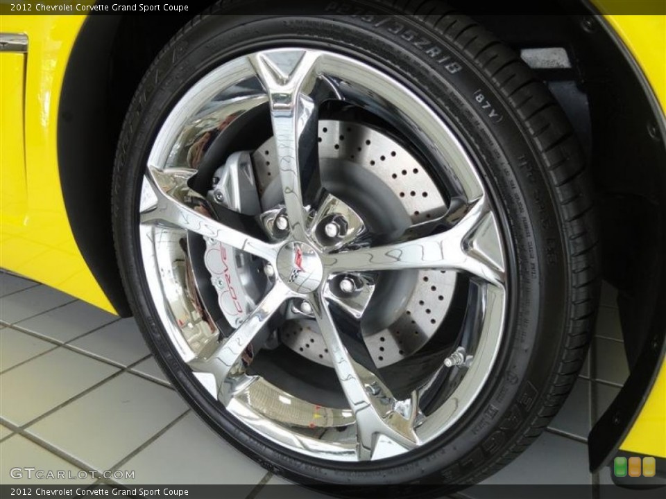 2012 Chevrolet Corvette Grand Sport Coupe Wheel and Tire Photo #54306132
