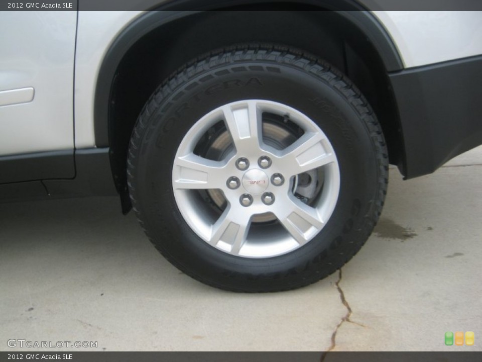 2012 GMC Acadia SLE Wheel and Tire Photo #54308058