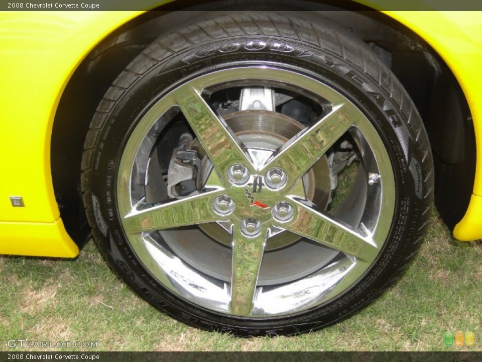 2008 Chevrolet Corvette Coupe Wheel and Tire Photo #54309391