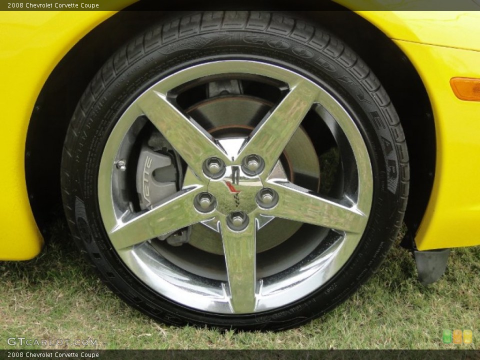2008 Chevrolet Corvette Coupe Wheel and Tire Photo #54309409