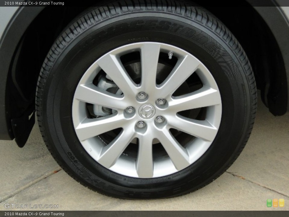 2010 Mazda CX-9 Grand Touring Wheel and Tire Photo #54312245