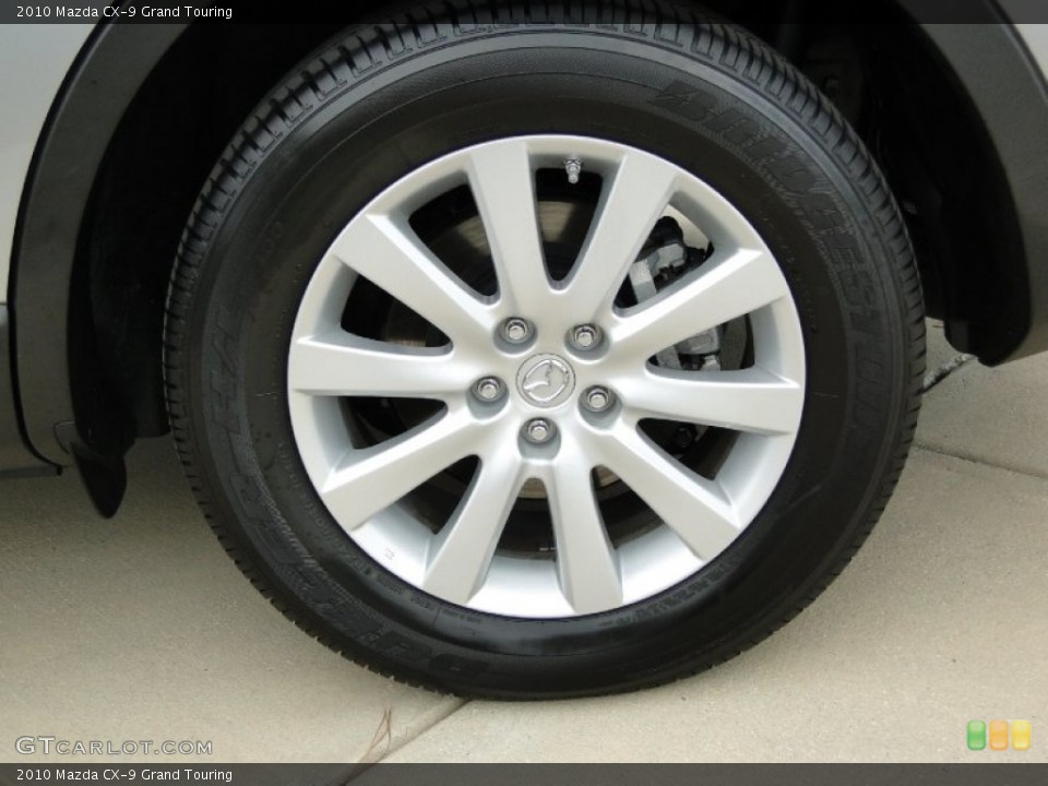 2010 Mazda CX-9 Grand Touring Wheel and Tire Photo #54312252