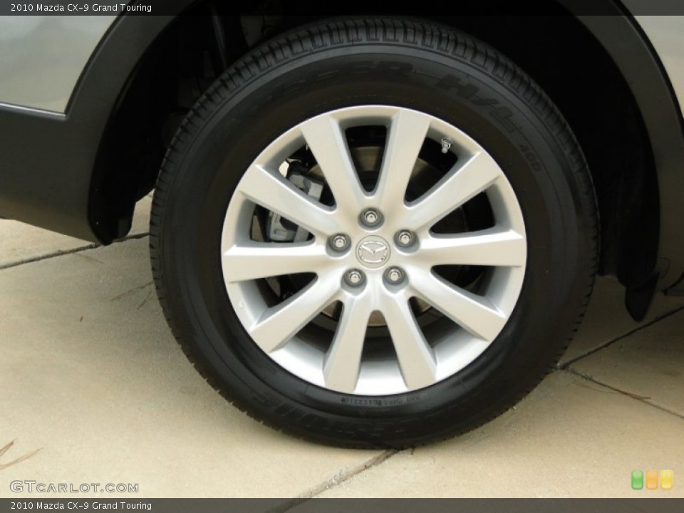 2010 Mazda CX-9 Grand Touring Wheel and Tire Photo #54312261