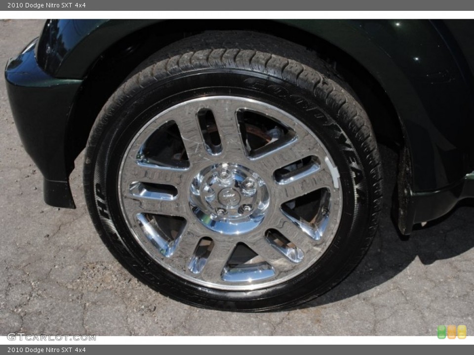 2010 Dodge Nitro SXT 4x4 Wheel and Tire Photo #54312972