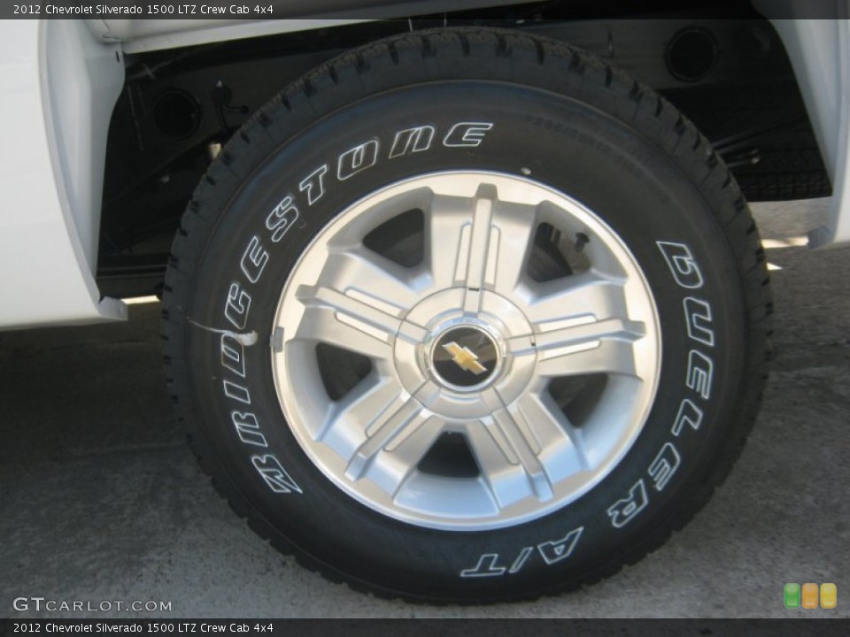 2012 Chevrolet Silverado 1500 LTZ Crew Cab 4x4 Wheel and Tire Photo #54315093