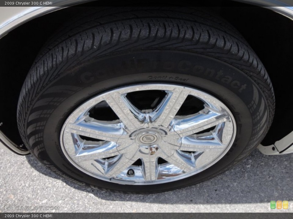 2009 Chrysler 300 C HEMI Wheel and Tire Photo #54318183