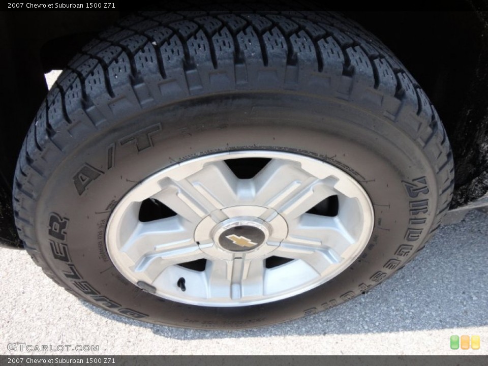 2007 Chevrolet Suburban 1500 Z71 Wheel and Tire Photo #54319185