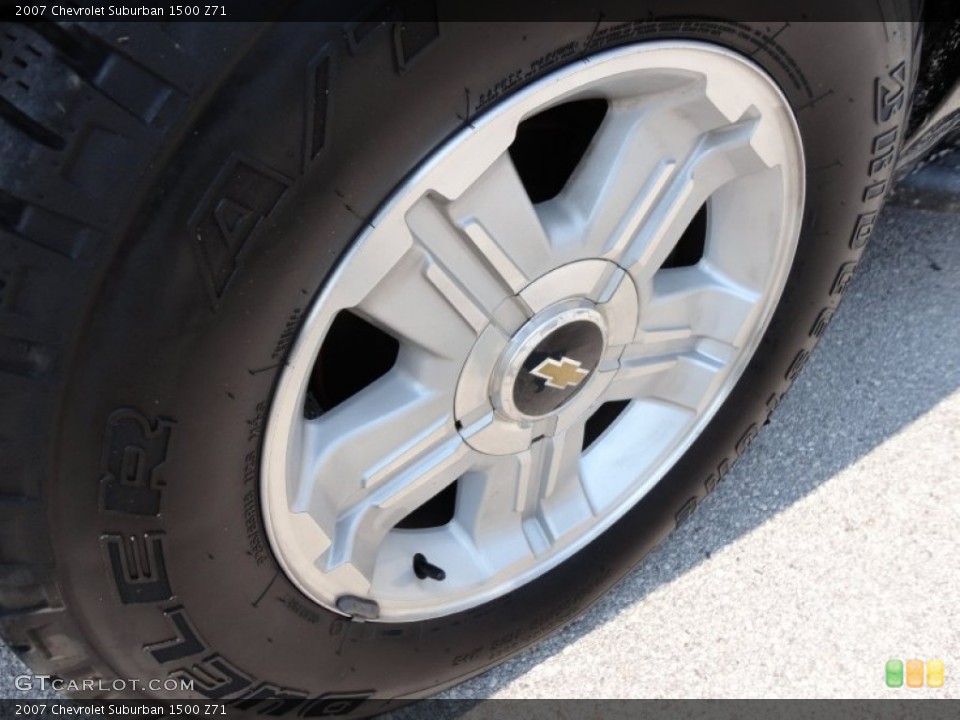2007 Chevrolet Suburban 1500 Z71 Wheel and Tire Photo #54319198