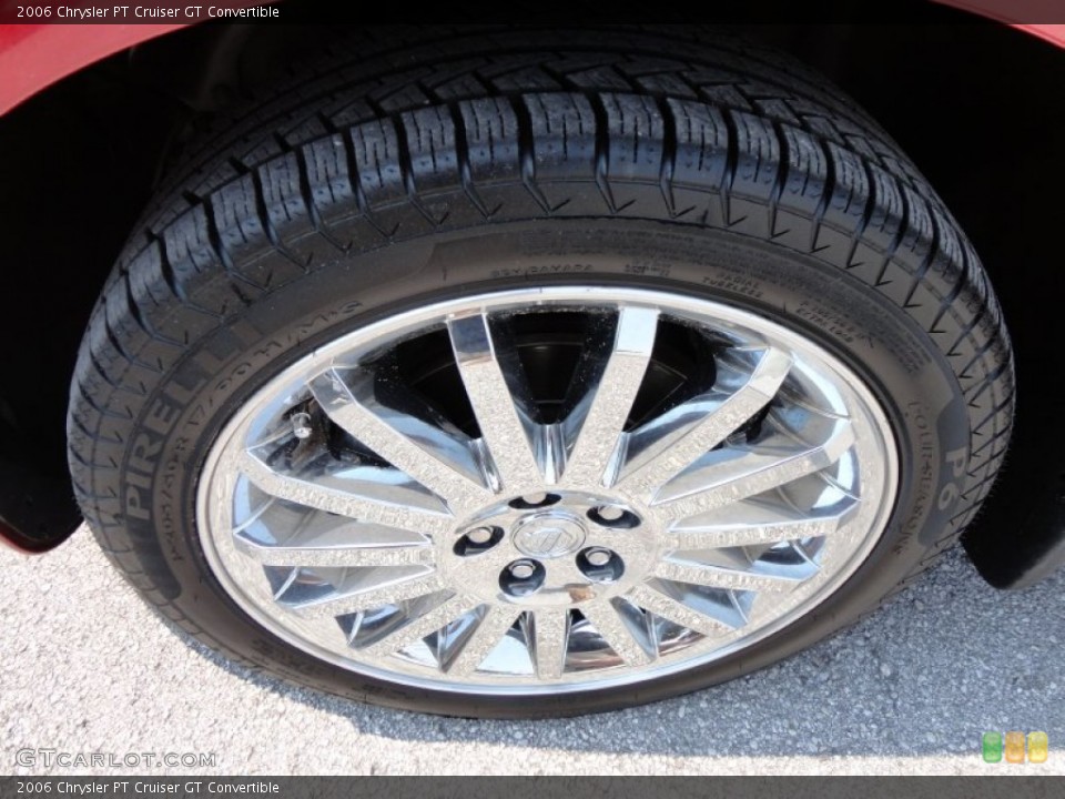 2006 Chrysler PT Cruiser GT Convertible Wheel and Tire Photo #54320136
