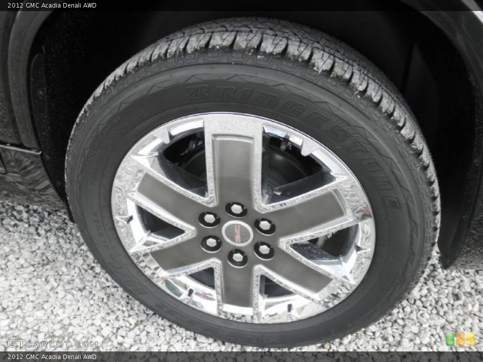 2012 GMC Acadia Denali AWD Wheel and Tire Photo #54321816