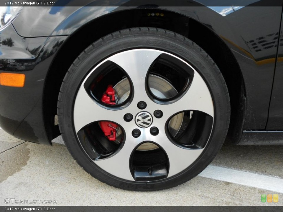 2012 Volkswagen GTI 2 Door Wheel and Tire Photo #54324732