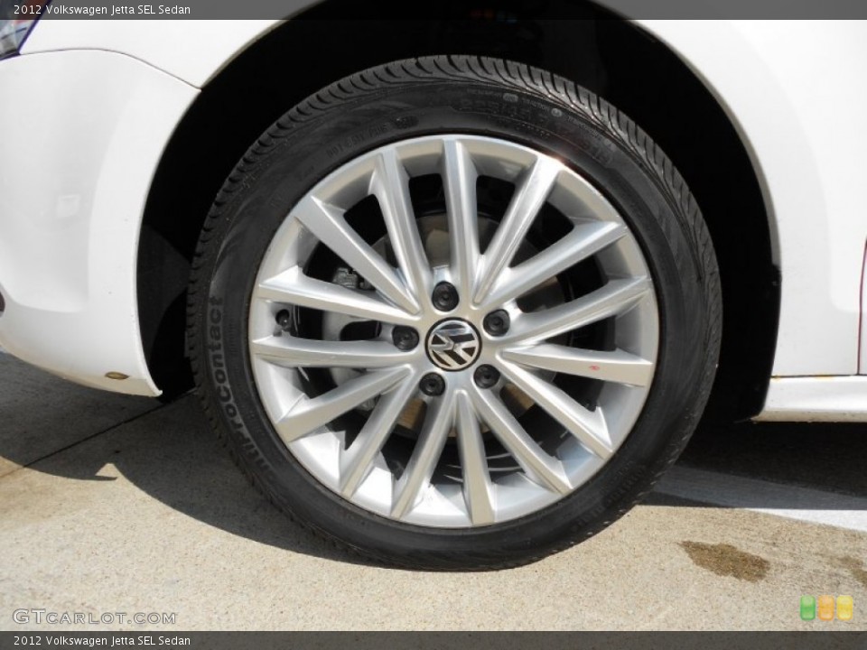 2012 Volkswagen Jetta SEL Sedan Wheel and Tire Photo #54326670