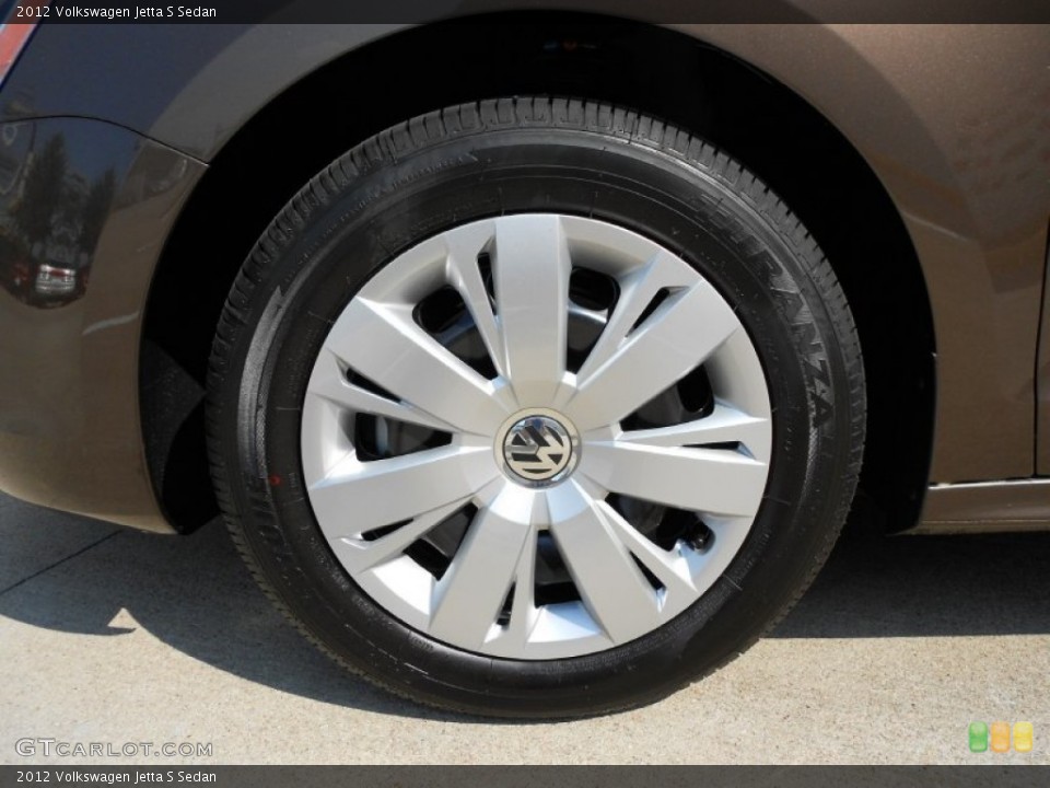 2012 Volkswagen Jetta S Sedan Wheel and Tire Photo #54326893