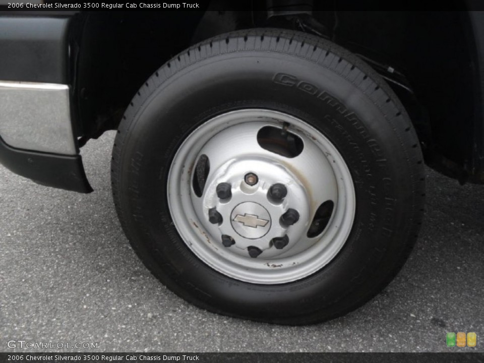 2006 Chevrolet Silverado 3500 Regular Cab Chassis Dump Truck Wheel and Tire Photo #54329740
