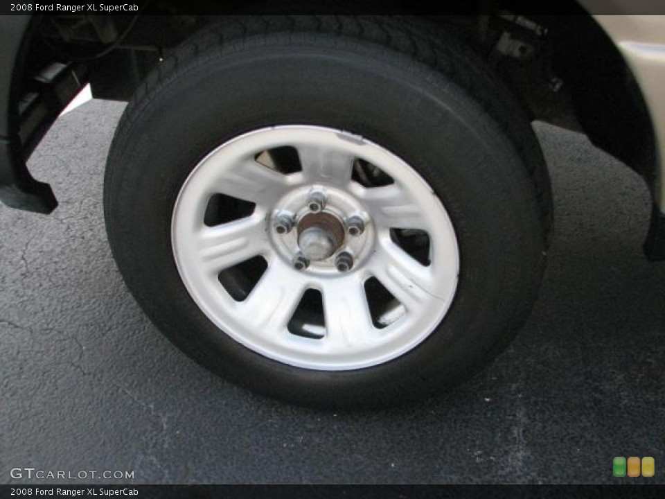 2008 Ford Ranger XL SuperCab Wheel and Tire Photo #54333316