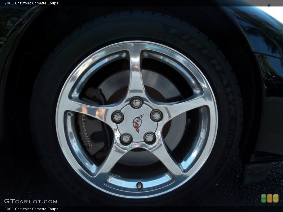 2001 Chevrolet Corvette Coupe Wheel and Tire Photo #54336232