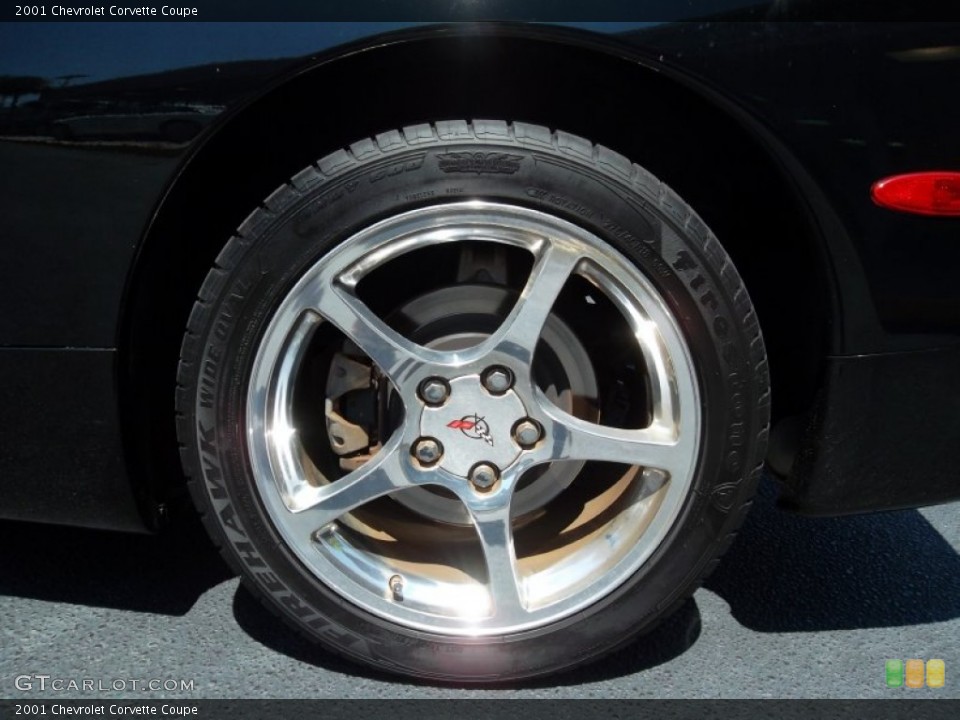 2001 Chevrolet Corvette Coupe Wheel and Tire Photo #54336301