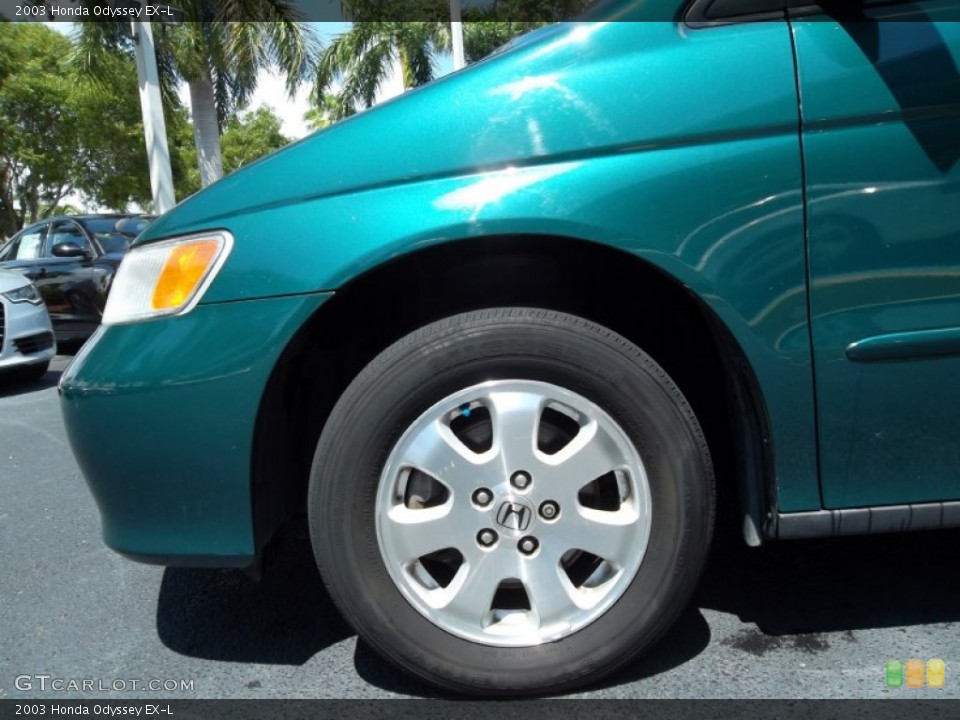2003 Honda Odyssey EX-L Wheel and Tire Photo #54336874