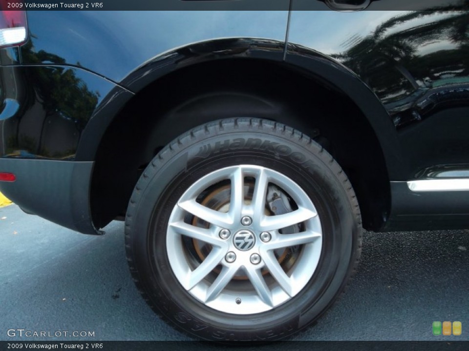 2009 Volkswagen Touareg 2 VR6 Wheel and Tire Photo #54337642