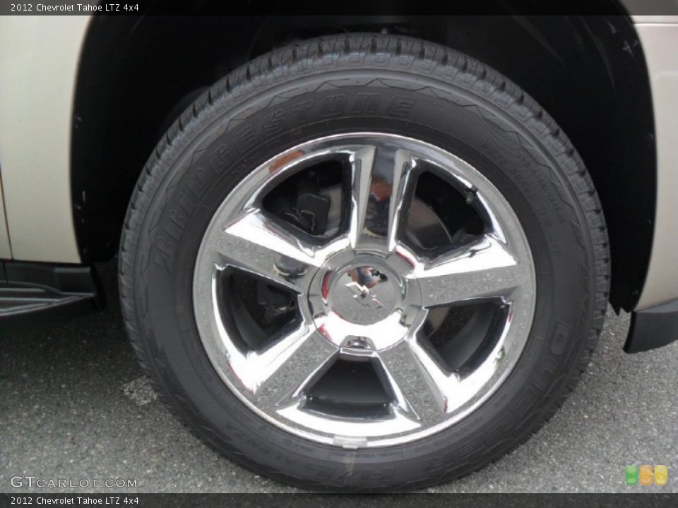 2012 Chevrolet Tahoe LTZ 4x4 Wheel and Tire Photo #54338967