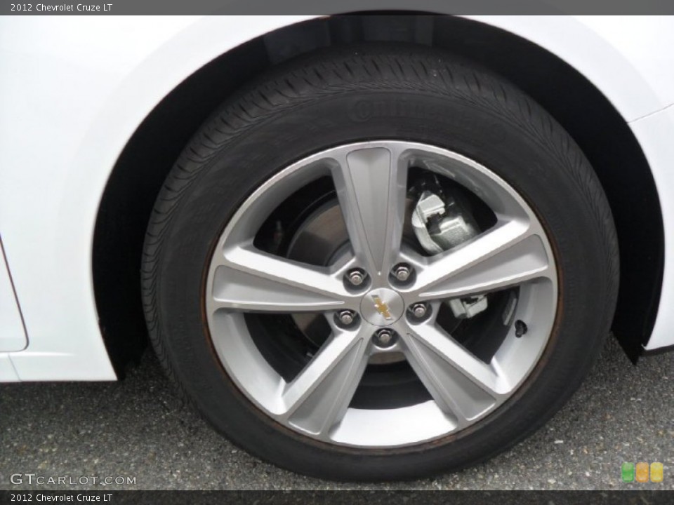 2012 Chevrolet Cruze LT Wheel and Tire Photo #54340810