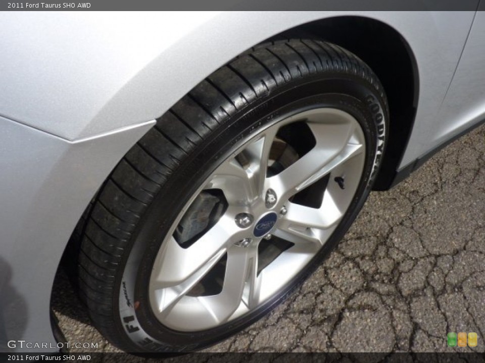 2011 Ford Taurus SHO AWD Wheel and Tire Photo #54343555