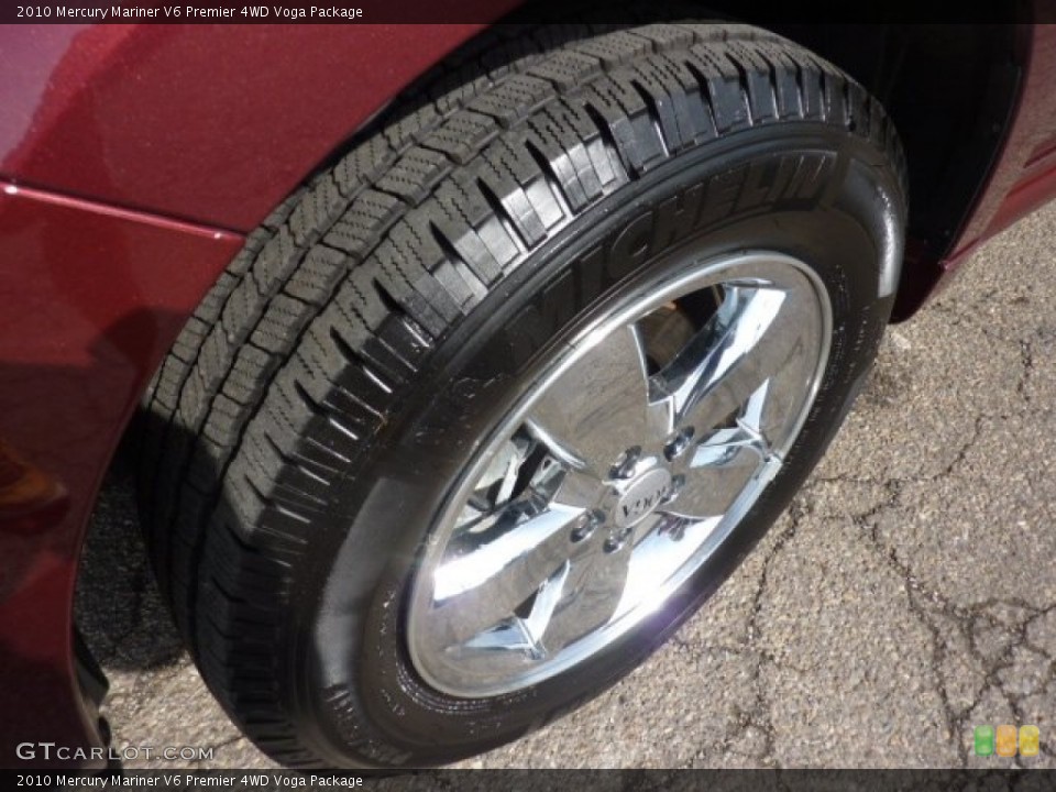 2010 Mercury Mariner V6 Premier 4WD Voga Package Wheel and Tire Photo #54344134