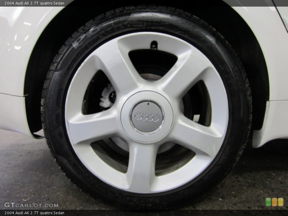 2004 Audi A6 2.7T quattro Sedan Wheel and Tire Photo #54347245