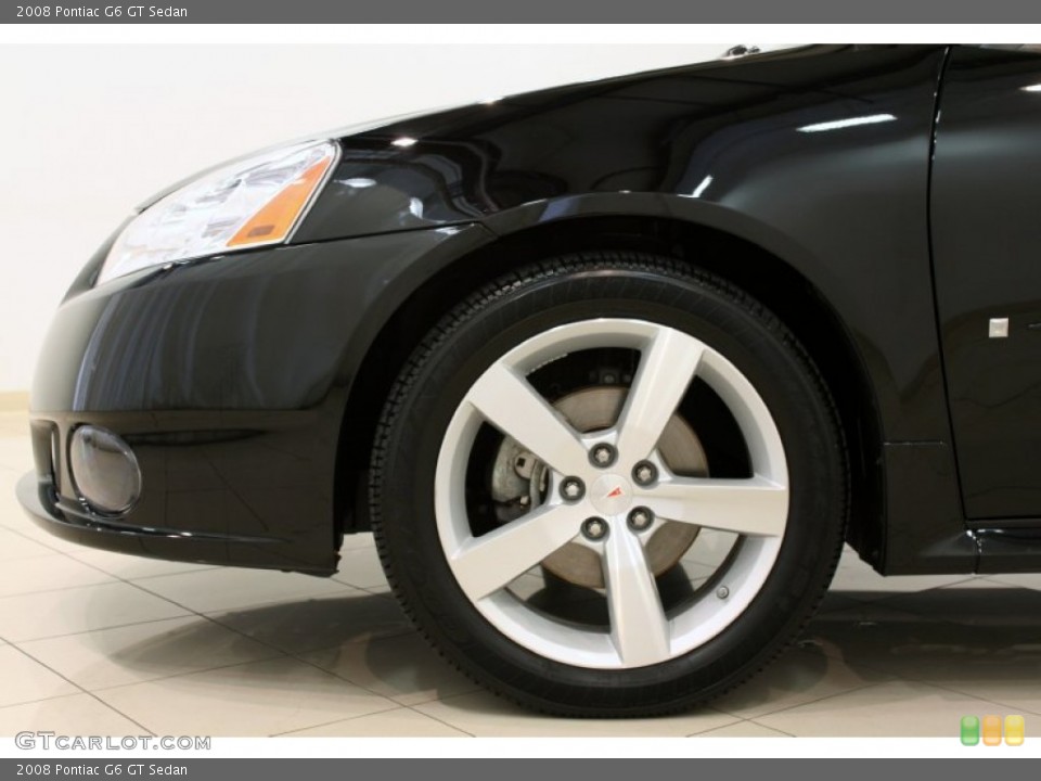 2008 Pontiac G6 GT Sedan Wheel and Tire Photo #54349540