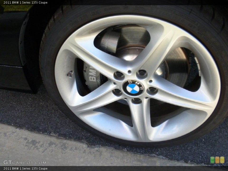 2011 BMW 1 Series 135i Coupe Wheel and Tire Photo #54350116