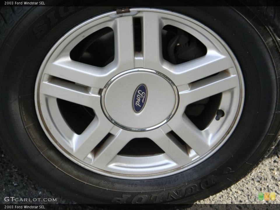 2003 Ford Windstar SEL Wheel and Tire Photo #54350173