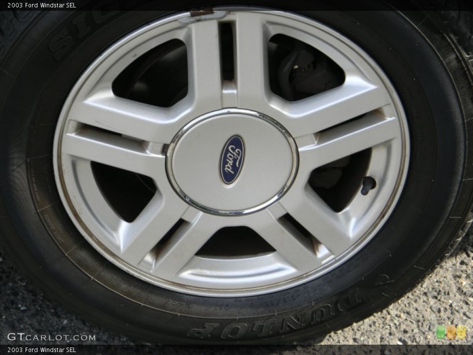 2003 Ford Windstar SEL Wheel and Tire Photo #54350179