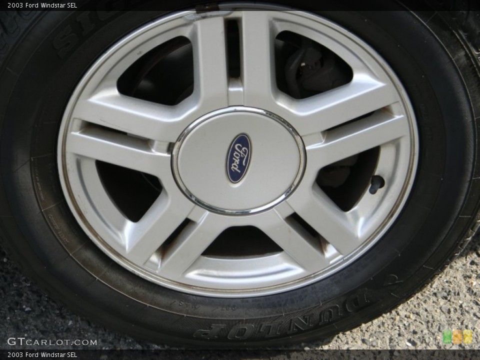 2003 Ford Windstar SEL Wheel and Tire Photo #54350197