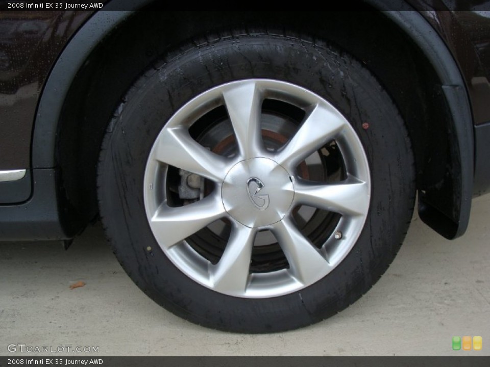 2008 Infiniti EX 35 Journey AWD Wheel and Tire Photo #54351922