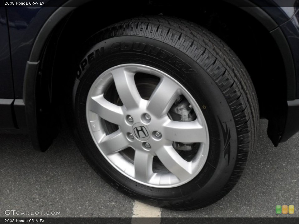 2008 Honda CR-V EX Wheel and Tire Photo #54355598