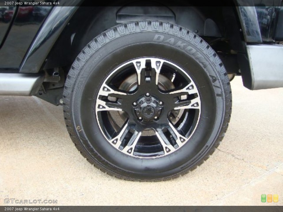 2007 Jeep Wrangler Custom Wheel and Tire Photo #54366694