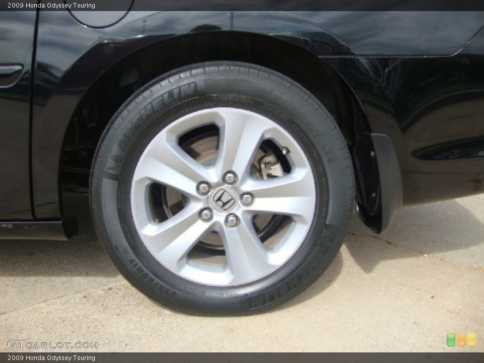 2009 Honda Odyssey Touring Wheel and Tire Photo #54366955