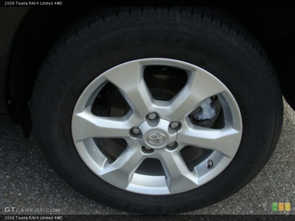 2009 Toyota RAV4 Limited 4WD Wheel and Tire Photo #54367270