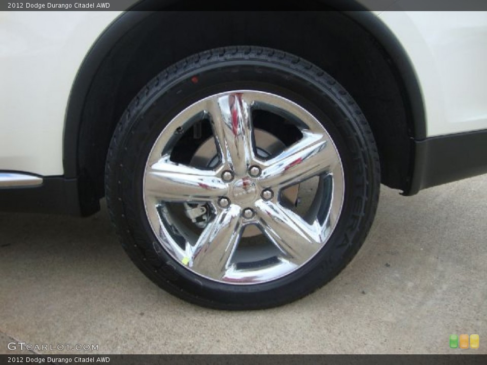2012 Dodge Durango Citadel AWD Wheel and Tire Photo #54369502